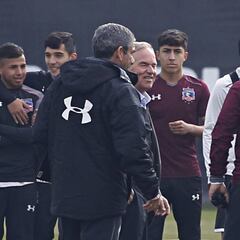 Espina desata primera molestia en el camarín de Colo Colo