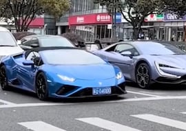 Este BYD quiso demostrar su capacidad al Lamborghini que tenía al lado: lo que hizo dejó a todos alucinados