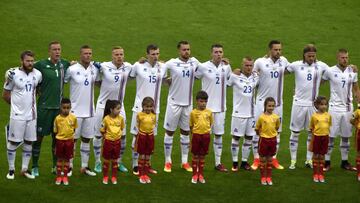 Islandia: primer equipo que repite alineación en 5 partidos