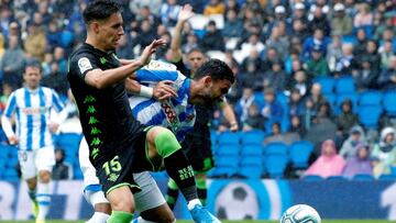 Álex Moreno es la gran duda del Betis para Granada