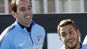 Godín y Koke, dos fijos.