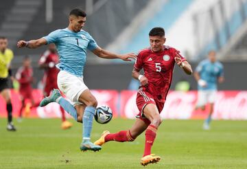 Con goles de Óscar Cortes y Gustavo Puerta, el equipo nacional logró darle la vuelta al marcador para iniciar la Copa del mundo con un triunfo.