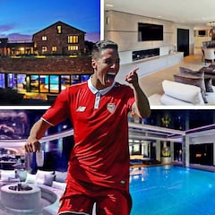 Esta es la mansión en la que Nasri vivía en Manchester