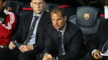Frank de Boer, entrenador del Ajax.