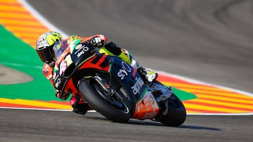 Aleix Espargaró saldrá quinto en el GP de Aragón.