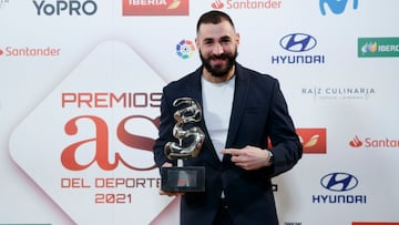 Benzema: "A ver si viene Mbapp¨¦"