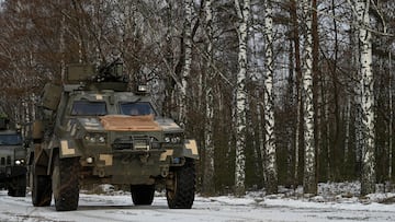 Ukrainian servicemen attend military exercises at a training ground in Chernihiv region, amid Russia's ongoing attack, in Ukraine December 12, 2024. REUTERS/Maksym Kishka