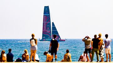 Taihoro despliega su poder en la preregata de Barcelona