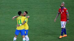 Brasil impacta a la Roja