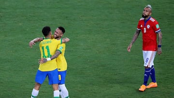 Brasil impacta a la Roja