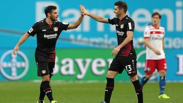 Alario marca en su debut con el Leverkusen en Alemania