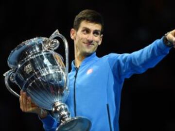 1. Novak Djokovic con 16.585 puntos. 