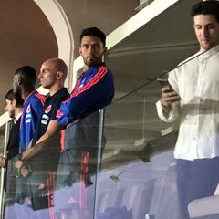 Cristian Zapata y Abel Aguilar, ausentes ante Egipto en Bérgamo