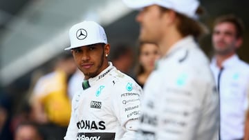 Lewis Hamilton en el GP de Abu Dhabi 2016 de F&oacute;rmula 1. 