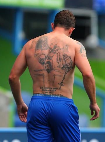 El ‘93′ de Ramos, la pierna de Messi, Gilardino y su Peppa Pig... Los tatuajes más feos de los futbolistas