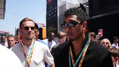 Montmeló se llena de famosos en su fin de semana de Fórmula 1: Bellingham y la Selección inglesa, Lewandowski, Terry Crews...