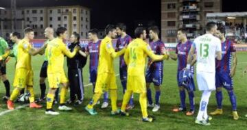 Partido de vuelta de dieciseisavos de final de la Copa del Rey, disputado esta noche en el estadio Ipurua.