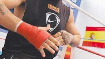 <b>LISTO PARA OTRA BATALLA. </b>Castillejo está convencido de vencer a Vargas y poder volver a disputar un campeonato del mundo.