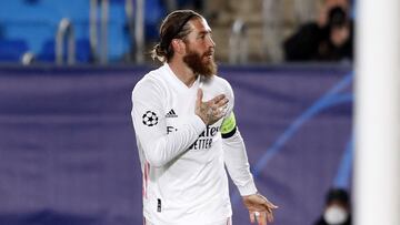 16/03/21 PARTIDO CHAMPIONS LEAGUE 
 REAL MADRID - ATALANTA
 GOL 2-0 SERGIO RAMOS  PENALTI ALEGRIA 