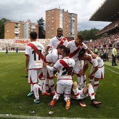 Vallecas vuelve a sonreír: el Rayo está otra vez en Primera
