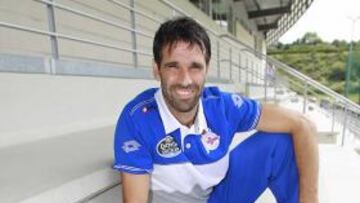 <b>AL MANDO. </b>Valerón está preparado para liderar el ataque del Deportivo ante el filial del Barcelona.