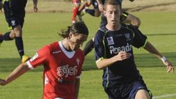 <b>EN EL ÚLTIMO INSTANTE. </b>El Sporting logró empatar en los últimos momentos del encuentro.