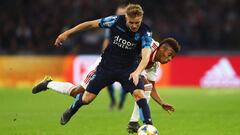 Odegaard, ante el Ajax el pasado 23 de abril.