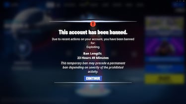 Fortnite will ban your account from now on if you do this