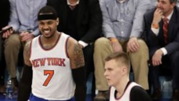 Wall y 16 triples hacen inútil el partidazo de Carmelo (33+13)