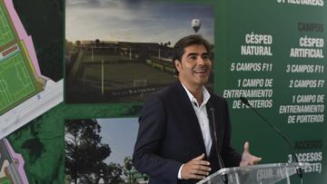 Ángel Haro, presidente del Betis.