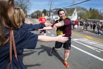 Maratón de besos en Boston