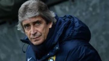 Pellegrini, durante un partido.