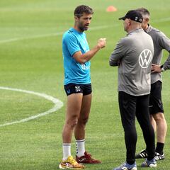 Aitor Sanz no baja los brazos