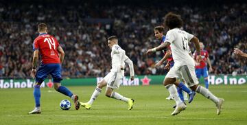 2-0. Marcelo marc¨® el segundo gol tras un pase de Federico Valverde.