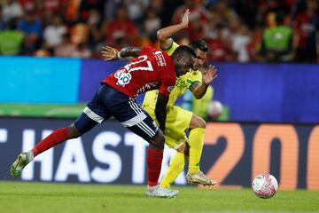 Medellín y Bucaramanga midieron sus fuerzas en el estadio Atanasio Girardot.