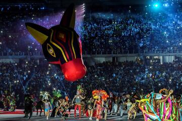 Las mejores imágenes de las delegaciones centroamericanas en Barranquilla 2018