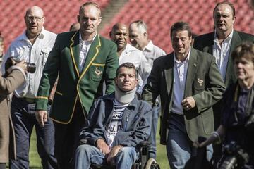 Van der Westhuizen se convirtió en icono de la lucha contra la ELA.