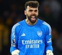 David Raya, muralla del Arsenal en Premier League