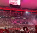 Vean y escuchen la locura en el estadio del Eintracht