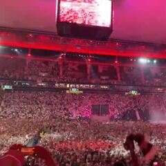 Vean y escuchen la locura en el estadio del Eintracht