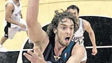 <b>VOLAR LEJOS. </b>Ya no hay duda: Pau quiere volar lejos de Memphis.