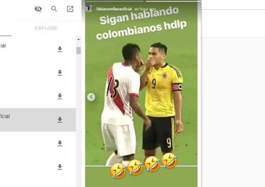 El insulto de Fabián Orellana a Colombia en redes sociales