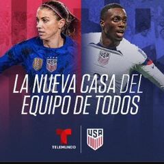 US Soccer anuncia nuevo acuerdo de transmisión con Telemundo por los próximos 4 años