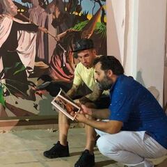 Sergio Ramos se pasa a la pintura