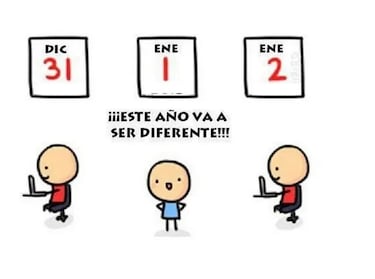 Los mejores memes para enviar por WhatsApp en fin de año 