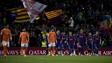 Osasuna perdi&oacute; la categor&iacute;a en el Camp Nou.