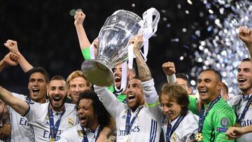 El Real Madrid, campeón de la Champions 2017.