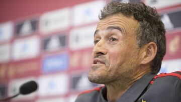04/10/18 RUEDA DE PRENSA DE LUIS ENRIQUE LISTA DE CONVOCADOS DE LA SELECCION ESPAÑOLA ESPAÑA