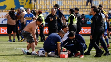 “Tuvo una conmoción cerebral con compromiso de conciencia y fracturas de macizo facial”