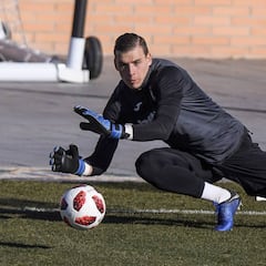 Andriy Lunin no se irá en el mercado de enero